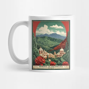 Mineral de Angangueo Michoacan Mexico Vintage Tourism Travel Mug